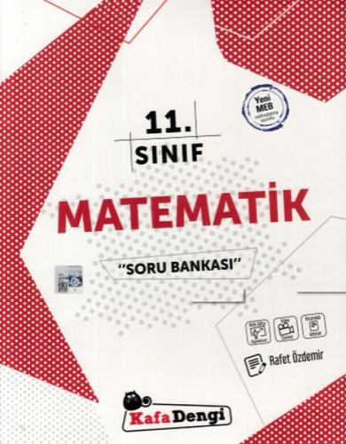 2018 11. Sınıf Matematik Soru Bankası - Rafet Özdemir - Kafadengi Yayı
