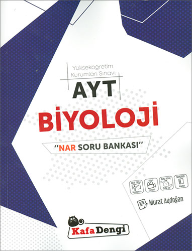 AYT Biyoloji Nar Soru Bankası - Murat Aydoğan - Kafadengi Yayınları