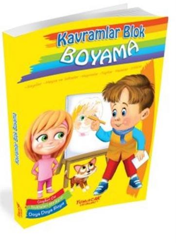 Kavramlar Blok Boyama - Kolektif - Yumurcak Yayınları