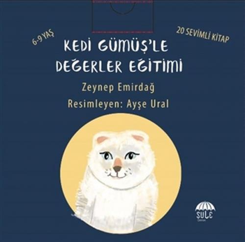 Kedi Gümüş'le Değerler Eğitimi Seti (20 Kitap Takım) - Zeynep Emirdağ 