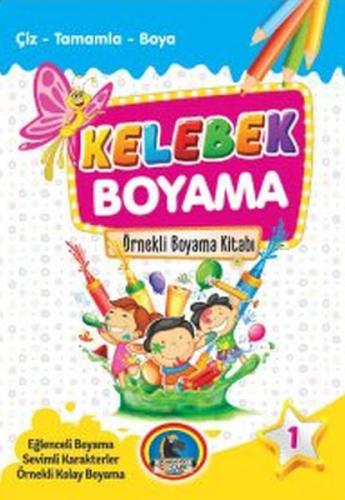 Kelebek Boyama (8 Kitap Takım) - Kolektif - Karatay Çocuk