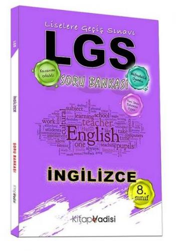 8. Sınıf LGS İngilizce Soru Bankası - Hüseyin Toker - Kitap Vadisi Yay