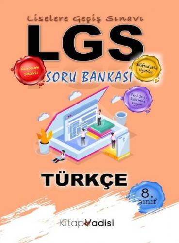 2021 LGS 8. Sınıf Türkçe Soru Bankası - Kolektif - Kitap Vadisi Yayınl