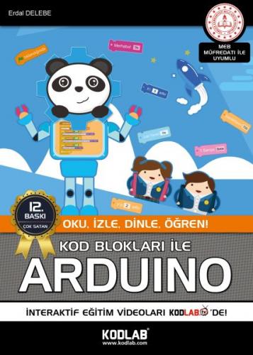Kod Blokları İle Arduino - Erdal Delebe - Kodlab Yayın Dağıtım
