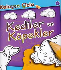 Kolayca Çizin - Kediler ve Köpekler - Peter Bull - TÜBİTAK Yayınları