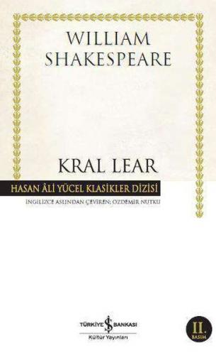 Kral Lear (Ciltli) - William Shakespeare - İş Bankası Kültür Yayınları