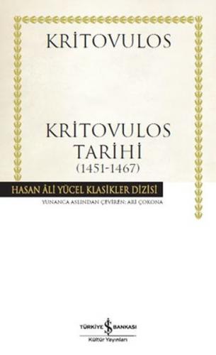 Kritovulos Tarihi (1451-1467) (Ciltli) - Kritovulos - İş Bankası Kültü