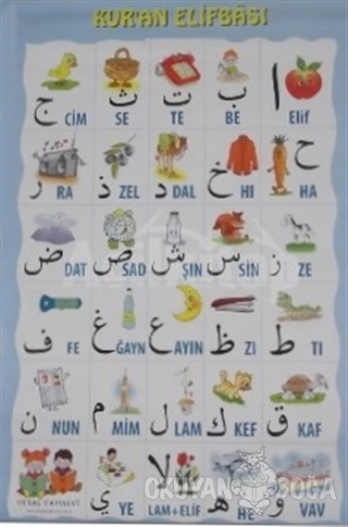 Kur'an Elifbası ve Harekeleri (Poster) - - Uysal Yayınevi