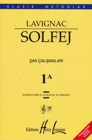Lavignac Solfej 1A (Büyük Boy) - Danhauser - Porte Müzik Eğitim Merkez