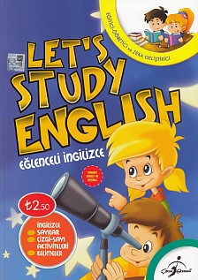 Let's Study English - Eğlenceli İngilizce (Mavi) - Komisyon - Çocuk Ge