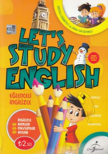 Let's Study English - Eğlenceli İngilizce (Sarı) - Komisyon - Çocuk Ge