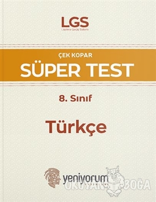 LGS Çek Kopar Süper Test 8. Sınıf Türkçe - Kolektif - Yeniyorum Yayınl
