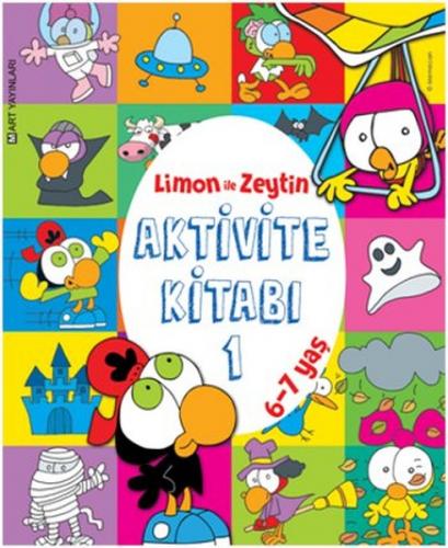 Limon İle Zeytin Aktivite Kitabı - Salih Memecan - Mart Yayınları