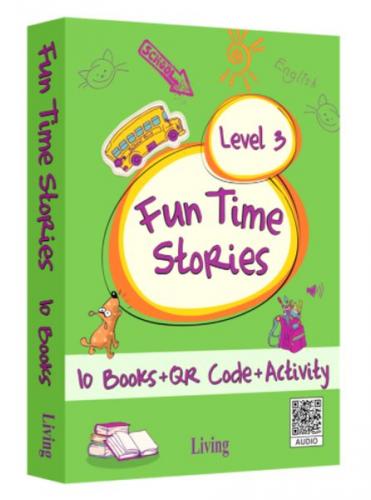 Fun Time Stories Level 3 (10 Books + CD + Activity) - Kolektif - Livin