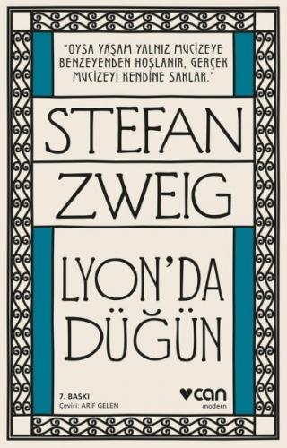 Lyon'da Düğün - Stefan Zweig - Can Yayınları