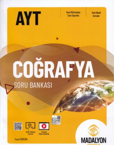 AYT Coğrafya Soru Bankası - Yusuf Görgün - Madalyon Yayınları