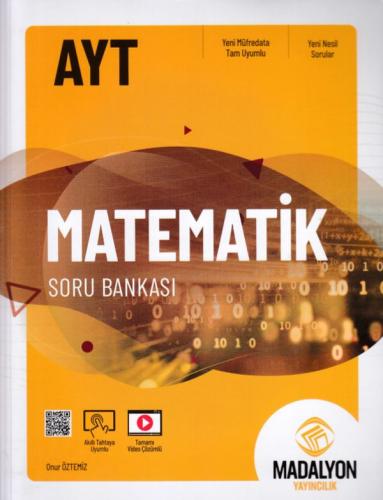 AYT Matematik Soru Bankası - Onur Öztemiz - Madalyon Yayınları