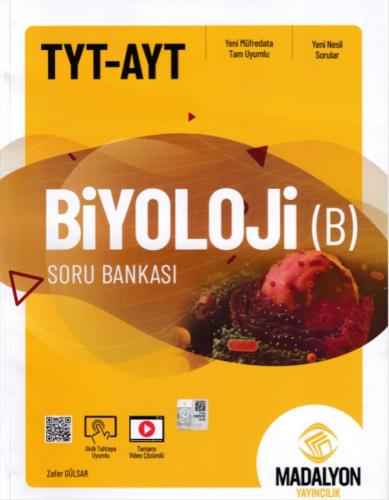TYT - AYT Biyoloji-B Soru Bankası - Zafer Gülsar - Madalyon Yayınları
