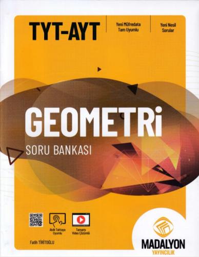 TYT-AYT Geometri Soru Bankası - Fatih Tiritoğlu - Madalyon Yayınları