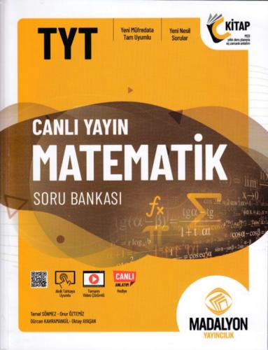 TYT Canlı Yayın Matematik Soru Bankası - Temel Sönmez - Madalyon Yayın