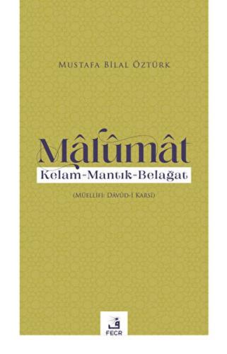 Malumat - Mustafa Bilal Öztürk - Fecr Yayınları