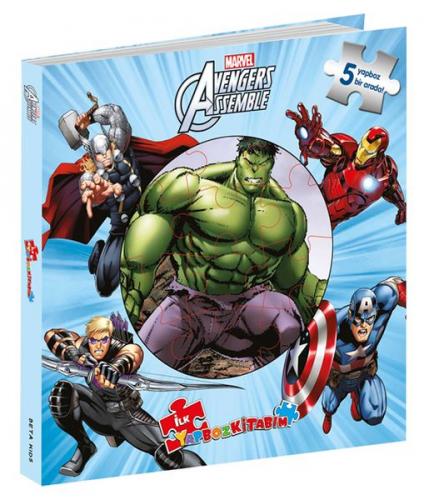 Marvel Avengers Assemble: İlk Yapboz Kitabım - Kolektif - Beta Kids