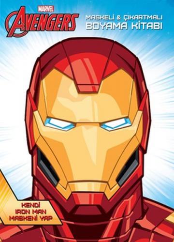 Marvel Avengers Maskeli ve Çıkartmalı Boyama Kitabı - Kolektif - Beta 