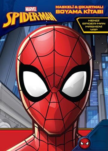 Marvel Spider-Man Maskeli ve Çıkartmalı Boyama Kitabı - Kolektif - Bet