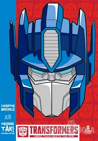 Maskeni Tak! Transformers Boyama Kitabı - Kolektif - Doğan Egmont Yayı
