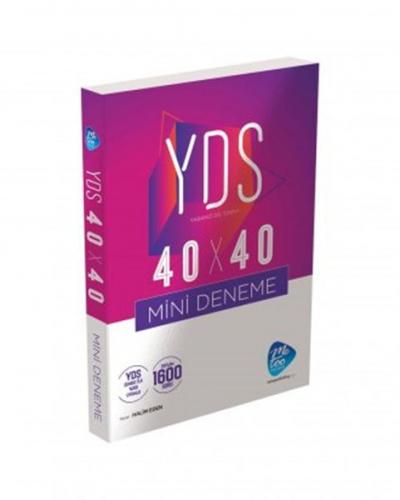 YDS 40x40 Mini Deneme - Halim Eden - Me Too Publishing