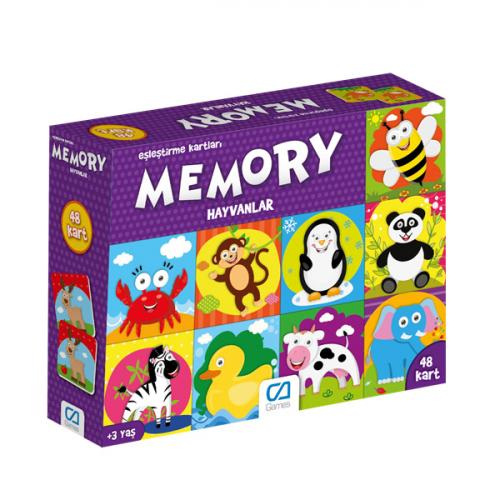 CA Games Hayvanlar - Memory Eşleştirme Kartları - - CA Games