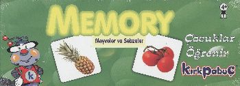 Memory-Meyveler ve Sebzeler (Puzzle 54) 7205 - - Kırk Pabuç Eğitsel Ar