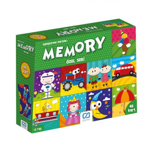 CA Games Özel Seri - Memory Eşleştirme Kartları - - CA Games