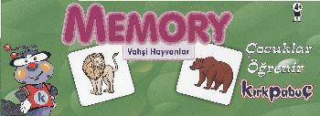 Memory-Vahşi Hayvanlar (Puzzle 54) 7203 - - Kırk Pabuç Eğitsel Araçlar