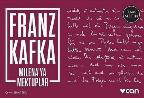 Milena'ya Mektuplar (Mini Kitap) - Franz Kafka - Can Yayınları