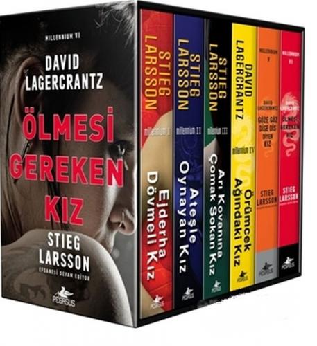 Millennium Serisi - Kutulu Özel Set (6 Kitap Takım) - Stieg Larsson - 
