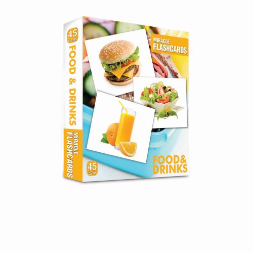 Miracle Flashcards: Food and Drink - Kolektif - MK Publications