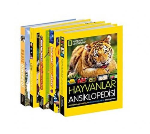 National Geographic Kids Dev Ansiklopedi Seti 5 Kitap Ciltli - Kolekti