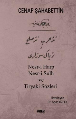 Nesr-i Harp Nesr-i Sulh ve Tiryaki Sözleri - Seda Özbek - Gece Kitaplı