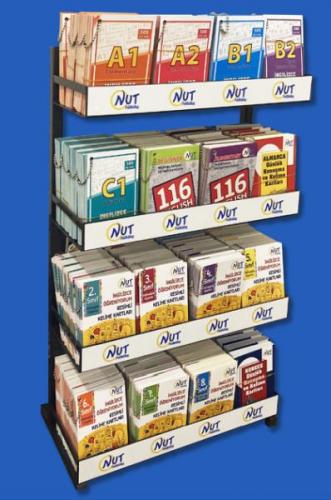 Nut Publishing Dil Kartları Standı (16 Çeşit 94 Kitap) - - Nut Publish