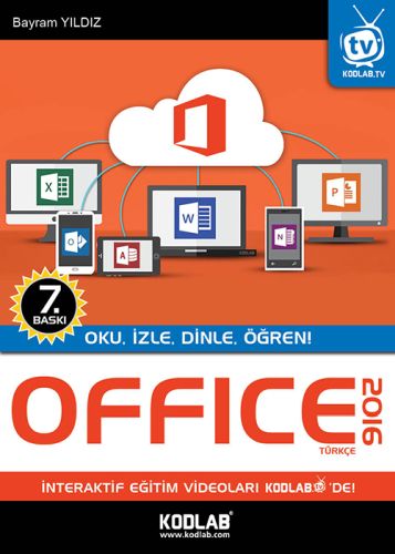 Office 2016 Türkçe - Bayram Yıldız - Kodlab Yayın Dağıtım