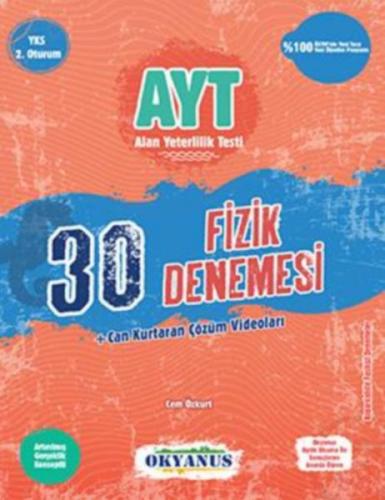 AYT 30 Fizik Denemesi - Cem Özkurt - Okyanus Yayınları