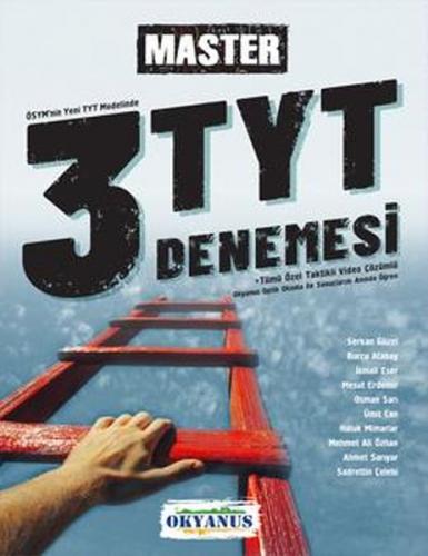 TYT Master 3 Deneme - Ahmet Sarıyar - Okyanus Yayınları