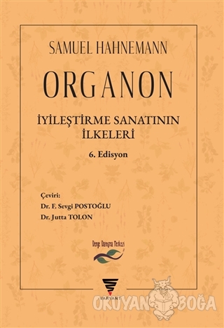 Organon - Samuel Hahnemann - Varyant Yayıncılık