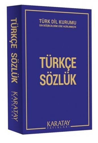 Türkçe Sözlük (Mavi) - H. Erol Yıldız - Karatay Yayınları