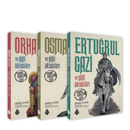 Osmanlı Kuruluş Dizisi Seti (3 Kitap) - Zehra Aygül - Uğurböceği Yayın