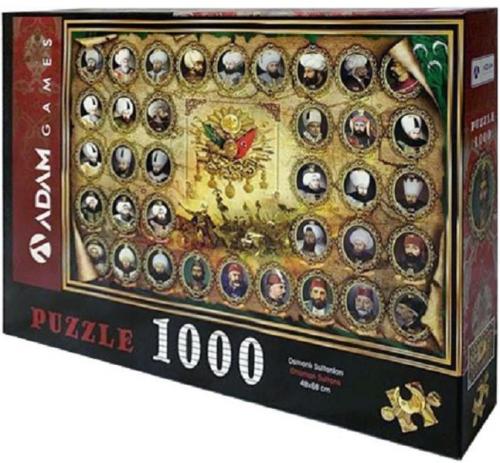 Osmanlı Sultanları 1000 Parça Puzzle 48x68 - - Adam Games