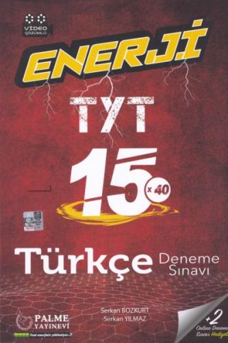 2021 Enerji TYT 15x40 Türkçe Deneme Sınavı - Serkan Bozkurt - Palme Ya