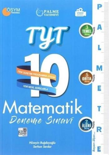 2021 TYT 10 Deneme Sınavı Matematik - Hüseyin Buğdayoğlu - Palme Yayın