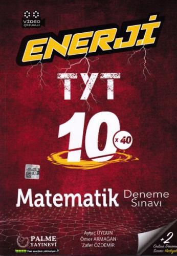 Enerji TYT Matematik 10 Deneme Sınavı - Ömer Armağan - Palme Yayıncılı